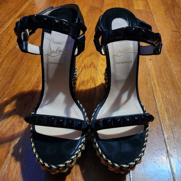 Christian Louboutin Cataclou wedge sandal - Picture 8 of 10